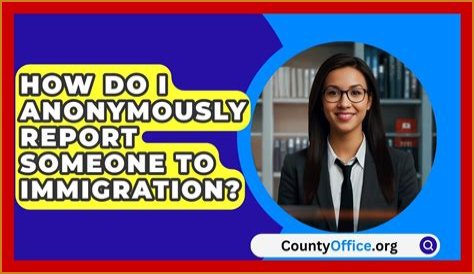 How do I report someone to USCIS?